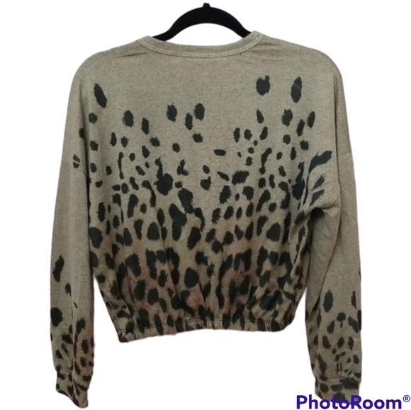 Leopard crop top, size S - Picture 5 of 12